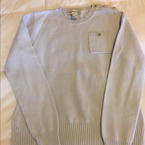 Pale Blue Banana Republic sweater